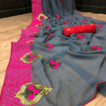 Priyanka [Grey & Pink]