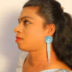 Sundial Tassel Earrings